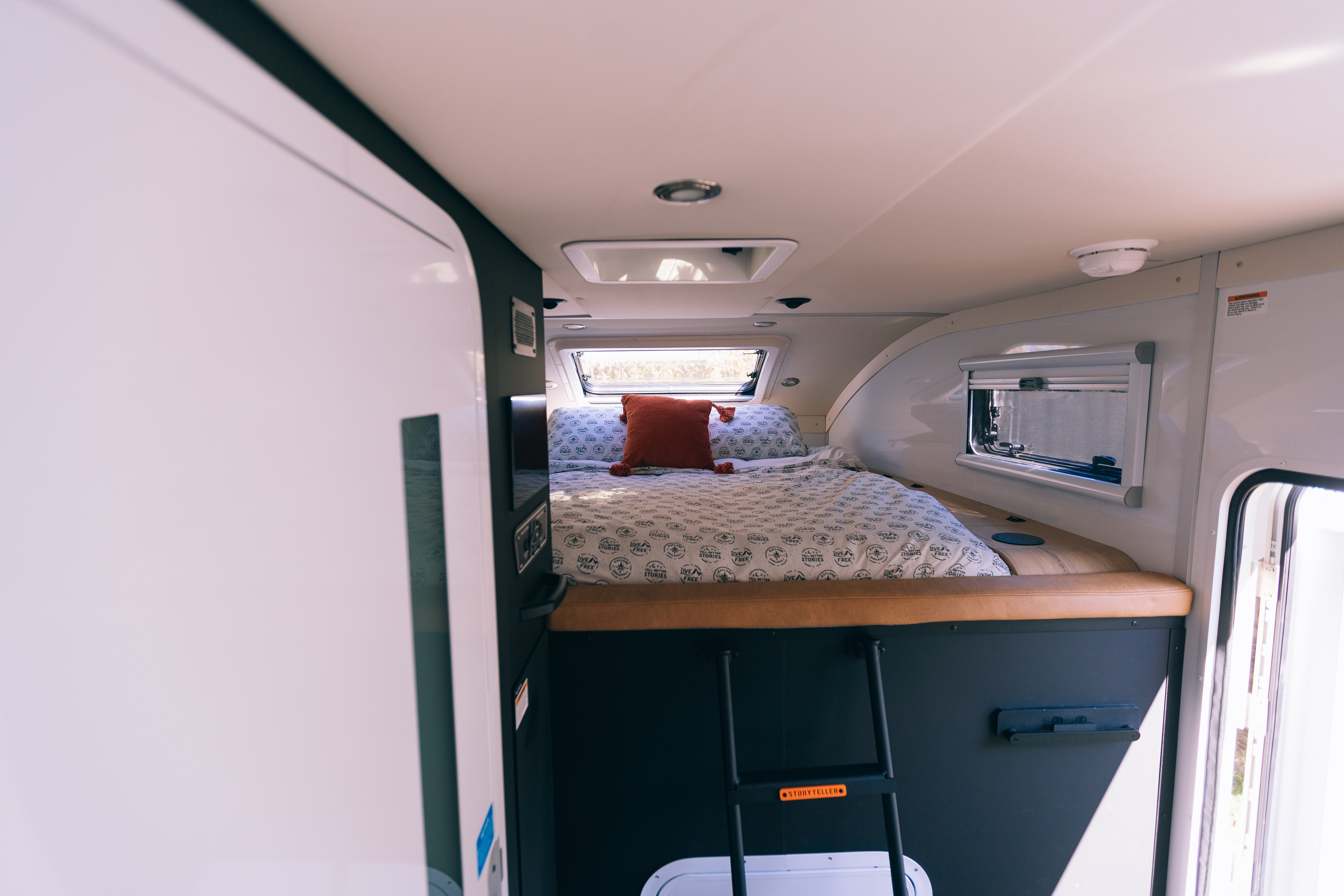 Flarespace: Driftwood Grey Fitted Sheet (60Long) - Flarespace Adventure Van Conversion Parts