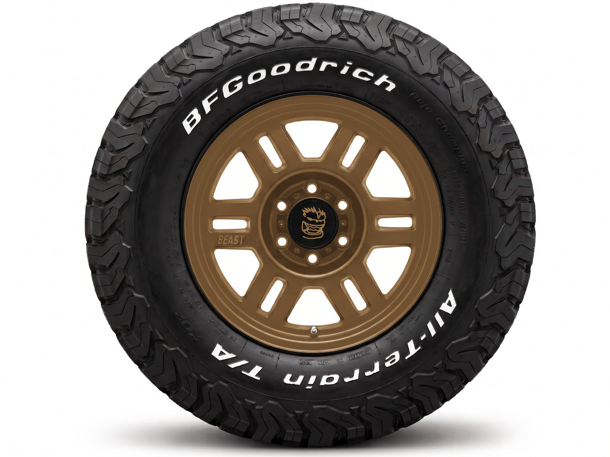 17" Storyteller Vision Beast Wheel in Bronze - Flarespace Adventure Van Conversion Parts