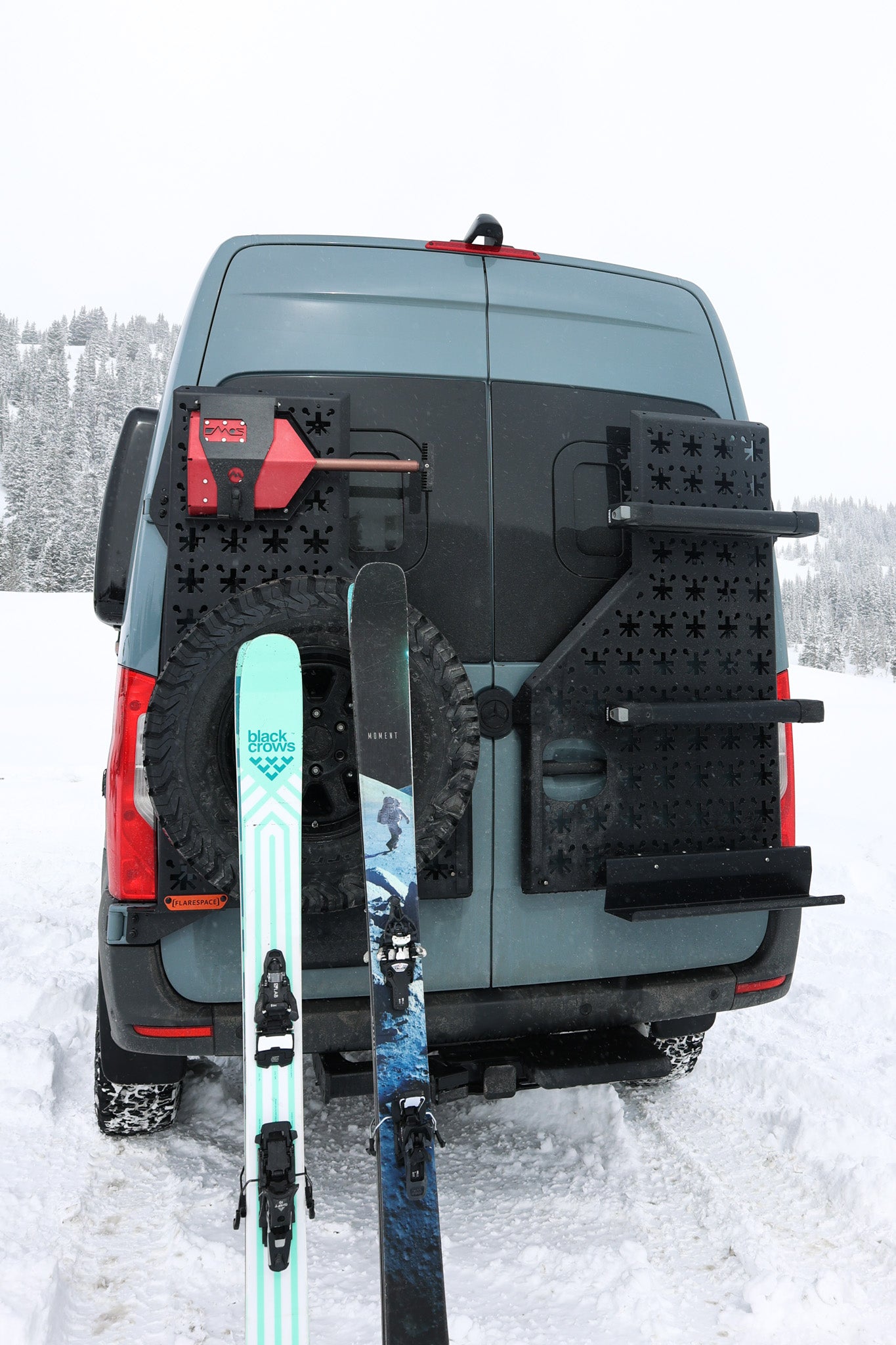Ski Rack - Flarespace Adventure Van Conversion Parts