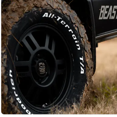 17" Limited Edition Storyteller Beast MODE Sprinter Wheel and Tire Combination - Flarespace Adventure Van Conversion Parts