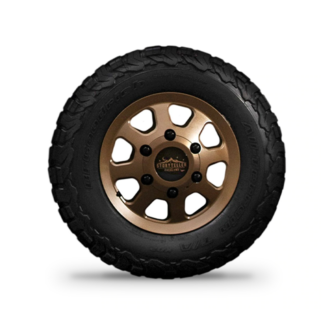 AWD Ford Transit Tire and Wheel Package - Bronze 16" - Flarespace Adventure Van Conversion Parts