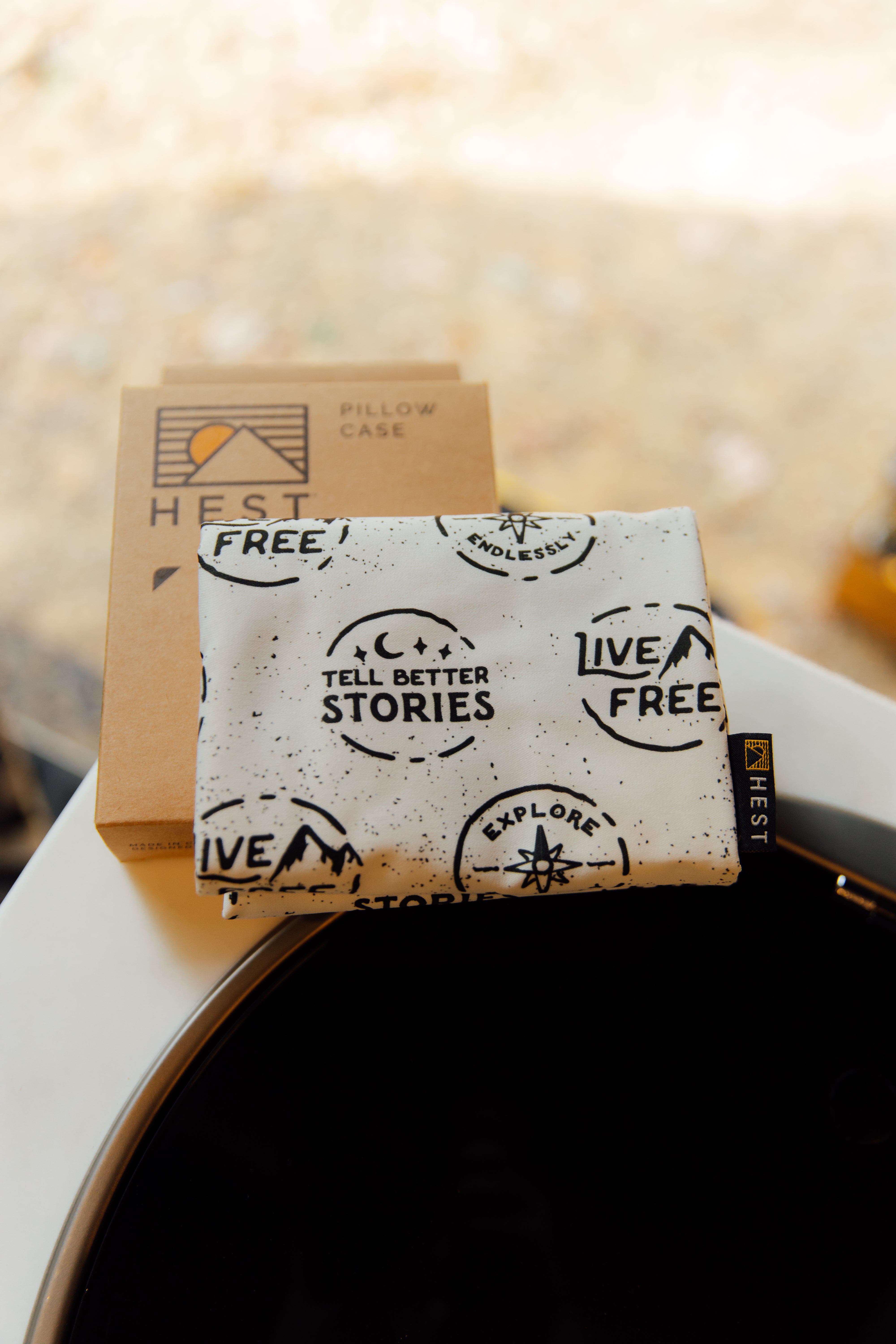 Storyteller Live Free, Explore Endlessly, Tell Better Stories Pillowcase