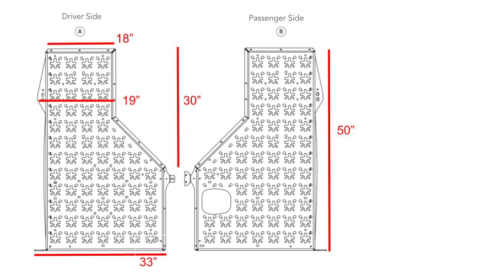 nVader Sprinter Rear Rack ↗️ - Flarespace Adventure Van Conversion Parts