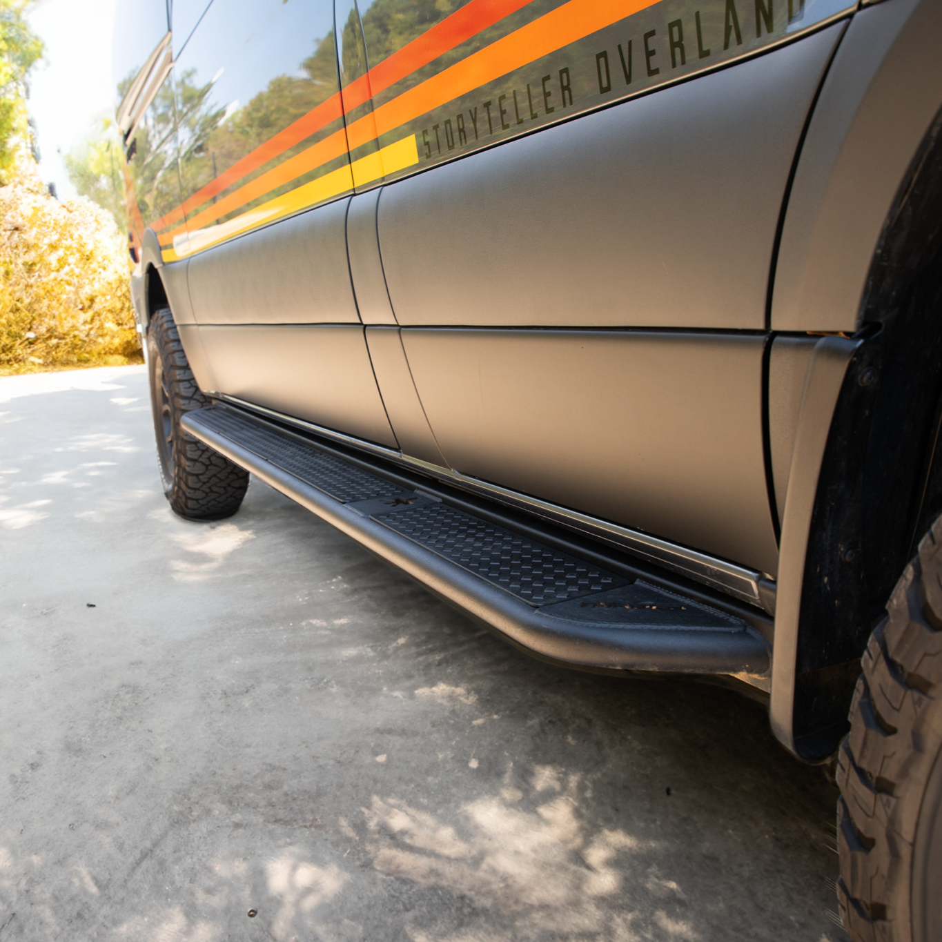 Sprinter 144 Running Boards (B2B) - Flarespace Adventure Van Conversion Parts