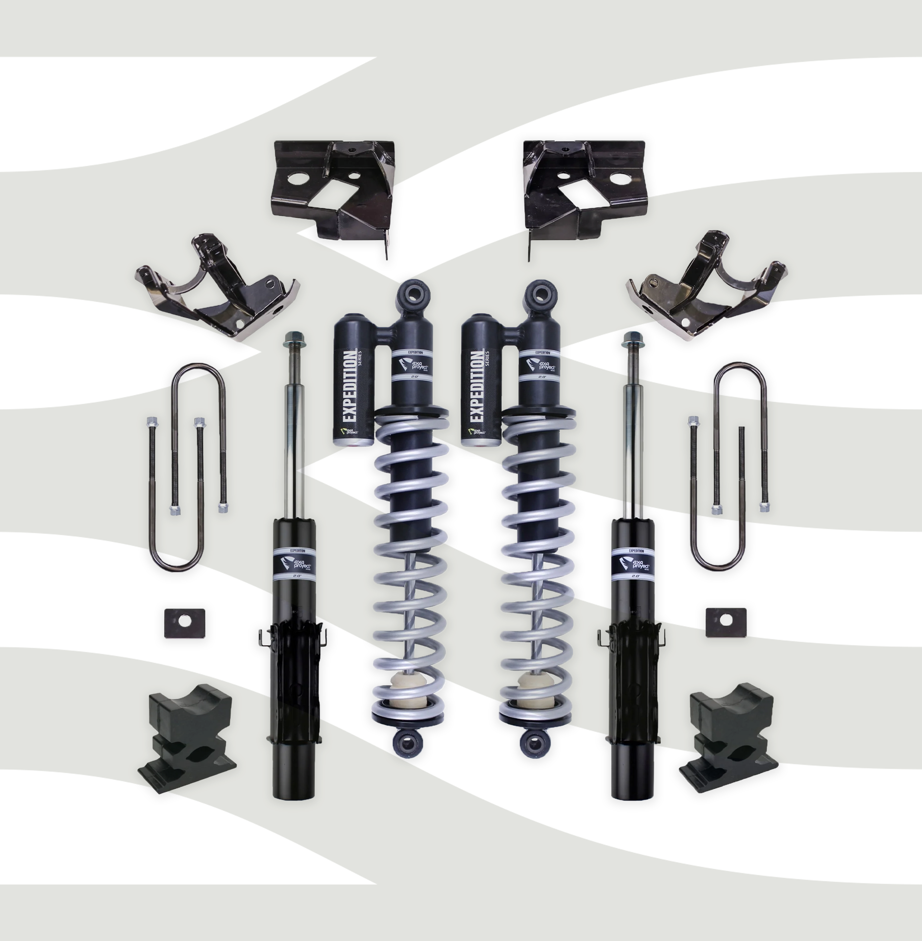 Evictus Sprinter Expedition Lift Pro 2WD Suspension Kit - Flarespace Adventure Van Conversion Parts