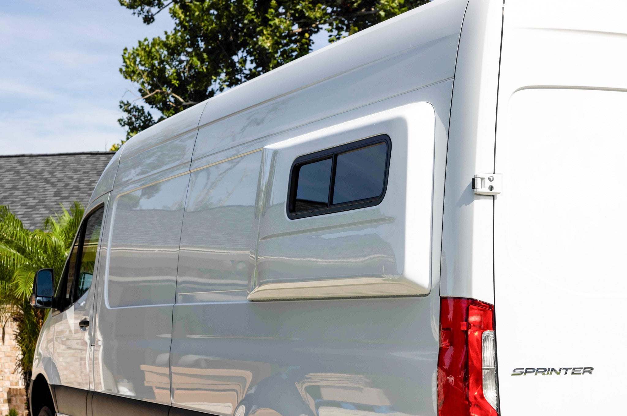 *NEW* Sprinter Van 170" Full Single Flare ↗️ - Flarespace Adventure Van Conversion Parts