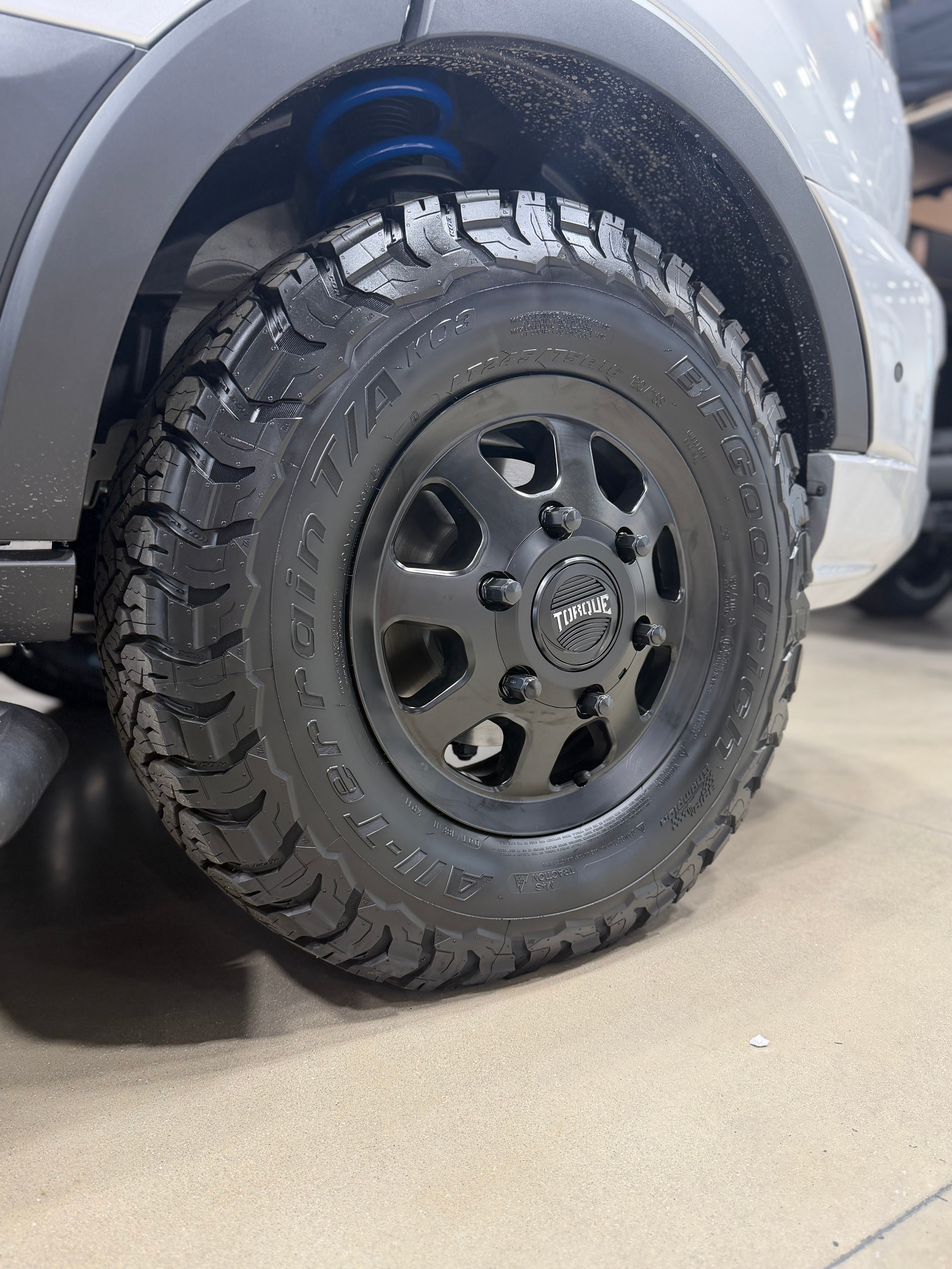16" AWD Ford Transit Wheel | Tire and Wheel Package - Black