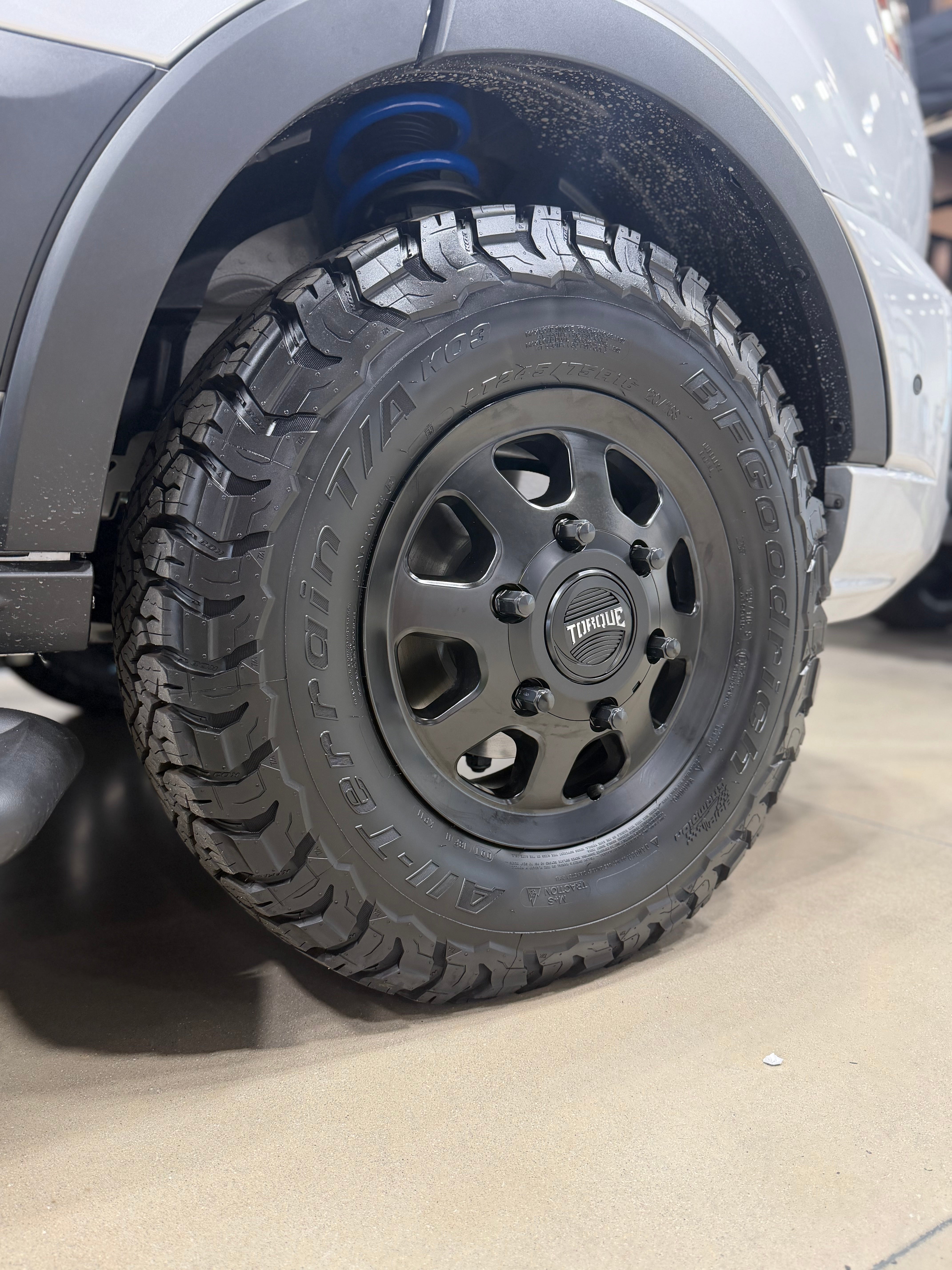 16" AWD Ford Transit Wheel | Tire and Wheel Package - Black