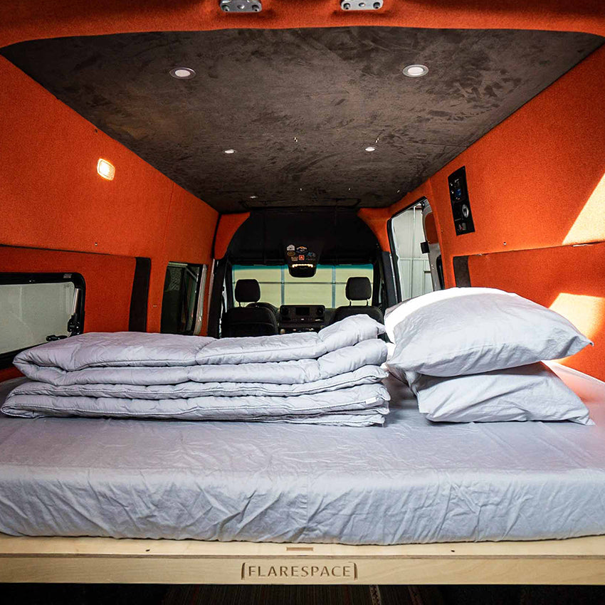 Sheets and Bedding for Sprinter 144" - Flarespace