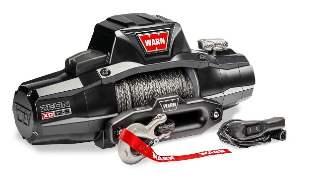 WARN ZEON XD 12-S Winch + Control Pack Relocation Kit (78") - Flarespace Adventure Van Conversion Parts
