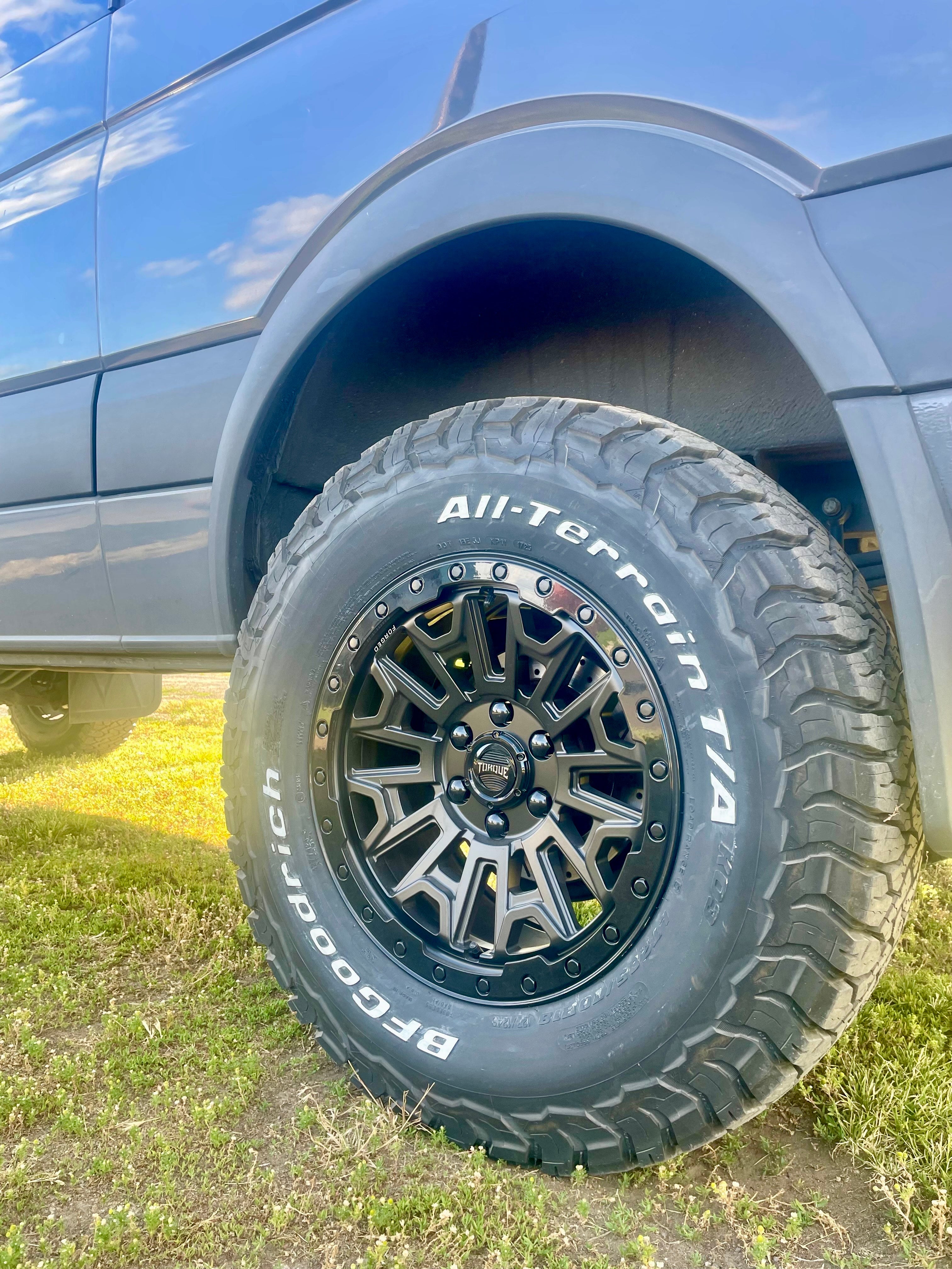 18" Imogene Forged Wheel in Satin Black - Flarespace Adventure Van Conversion Parts