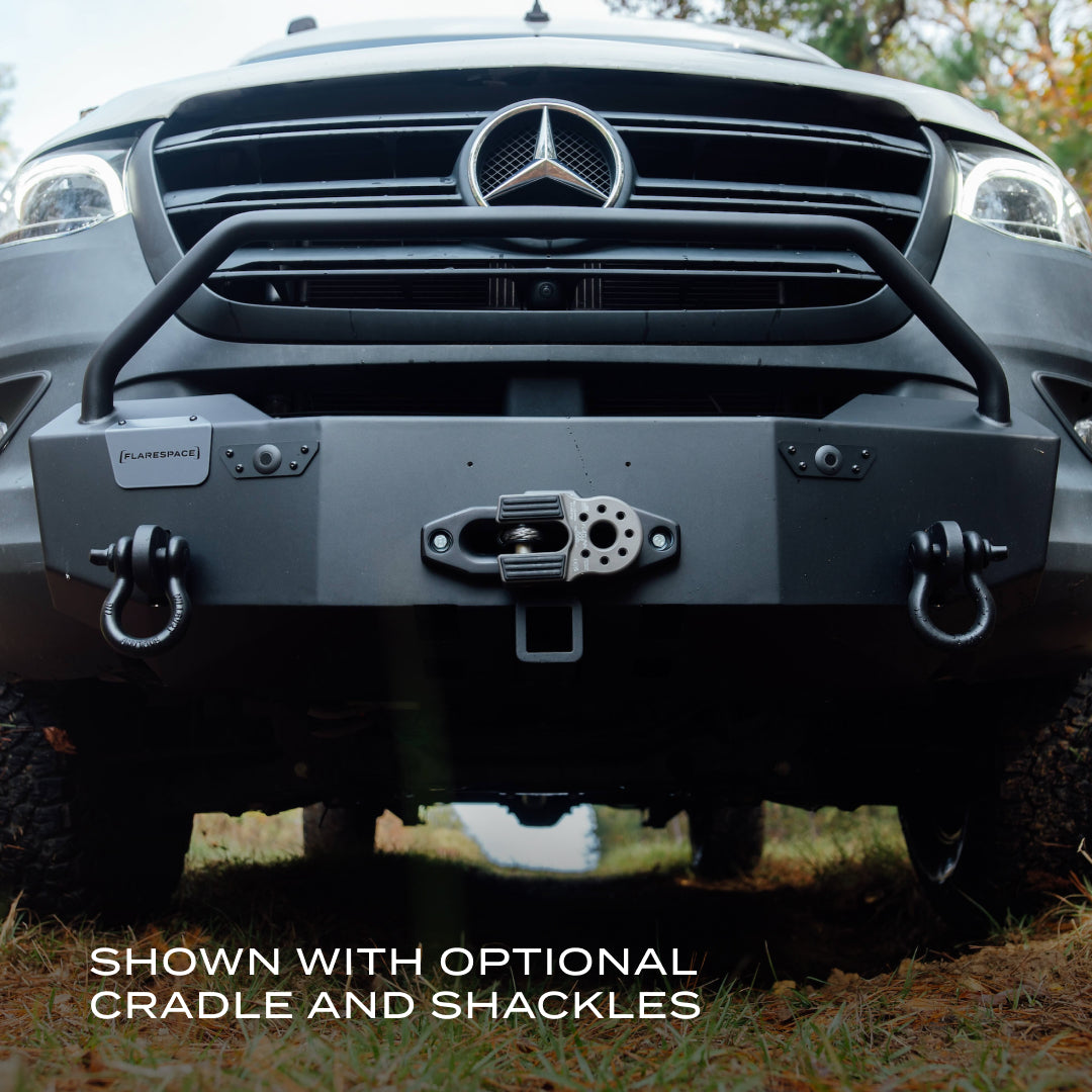 nVader Sprinter Brush Guard Only - Flarespace Adventure Van Conversion Parts