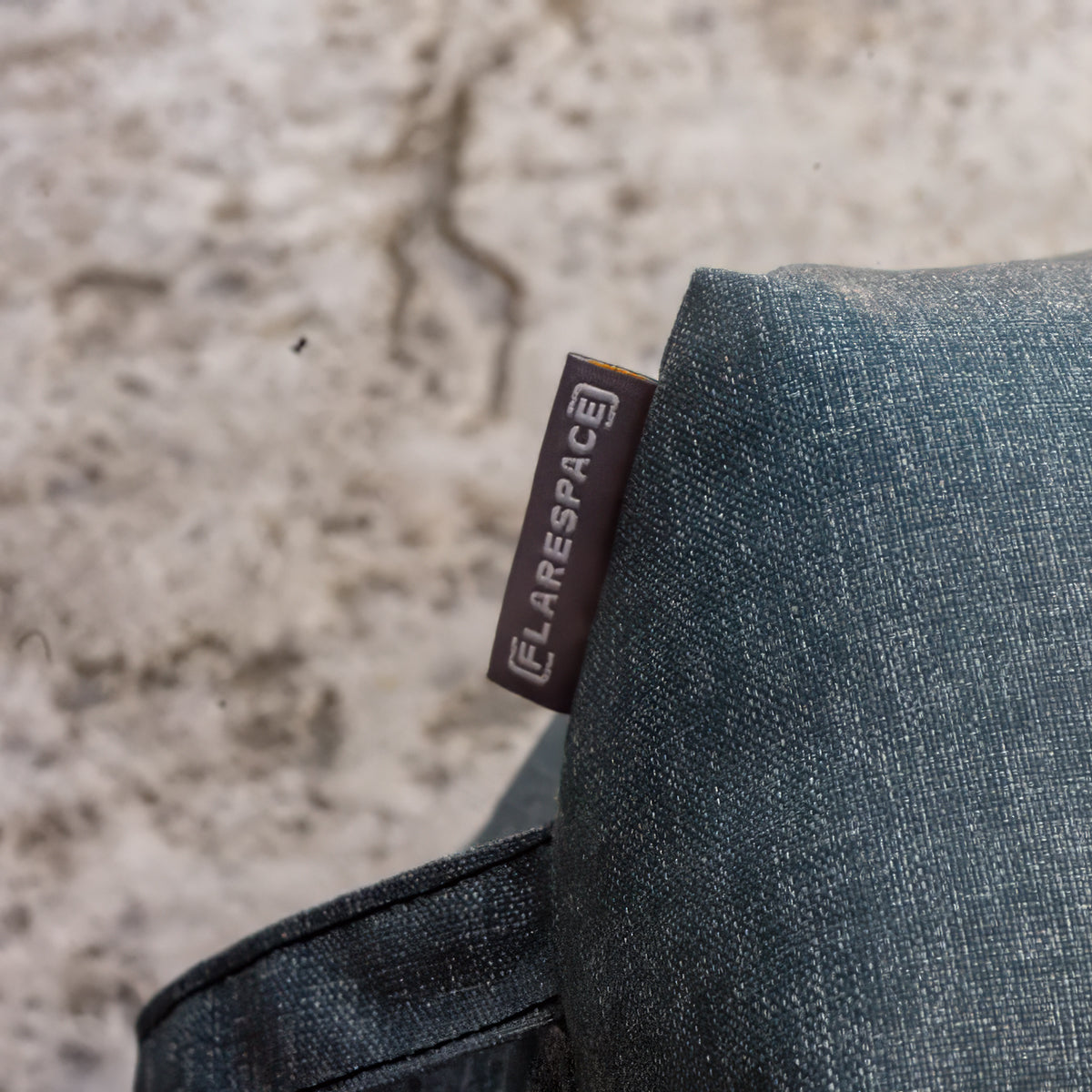 Camprest Pillow Storyteller Logo Hest x Flarespace Tag