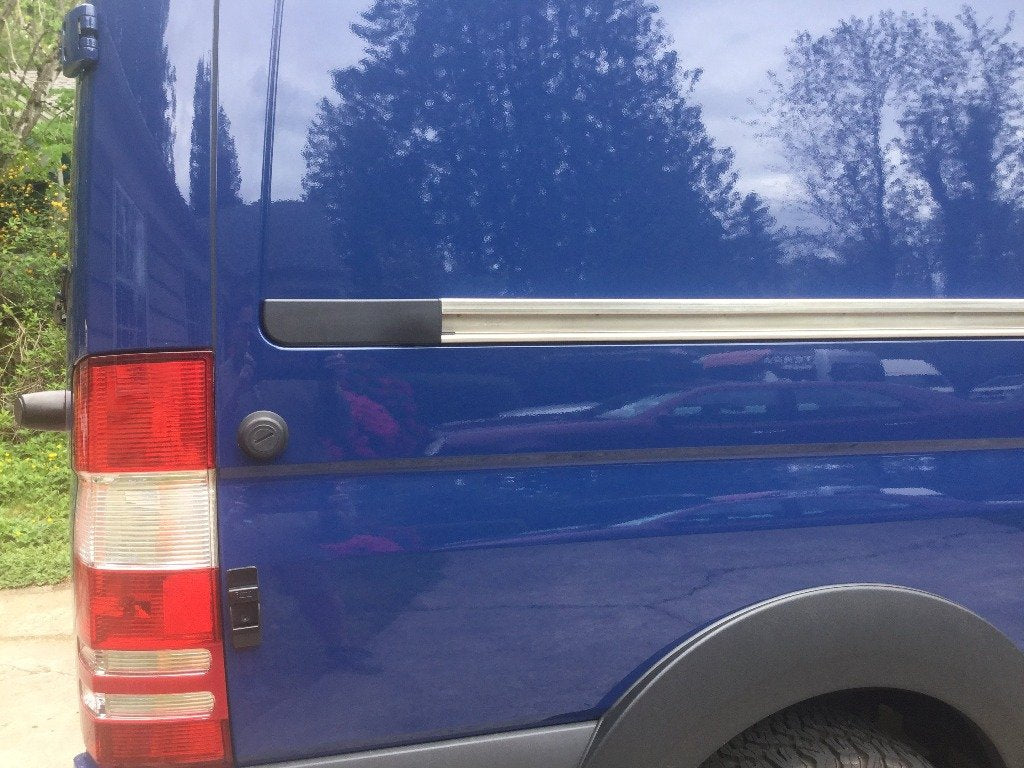 Track Trim for Slider Door Track - Flarespace Adventure Van Conversion Parts