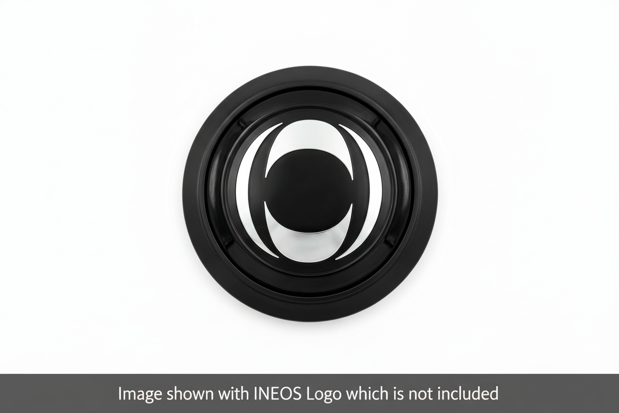 INEOS OEM Satin Black Center Cap - Flarespace Adventure Van Conversion Parts