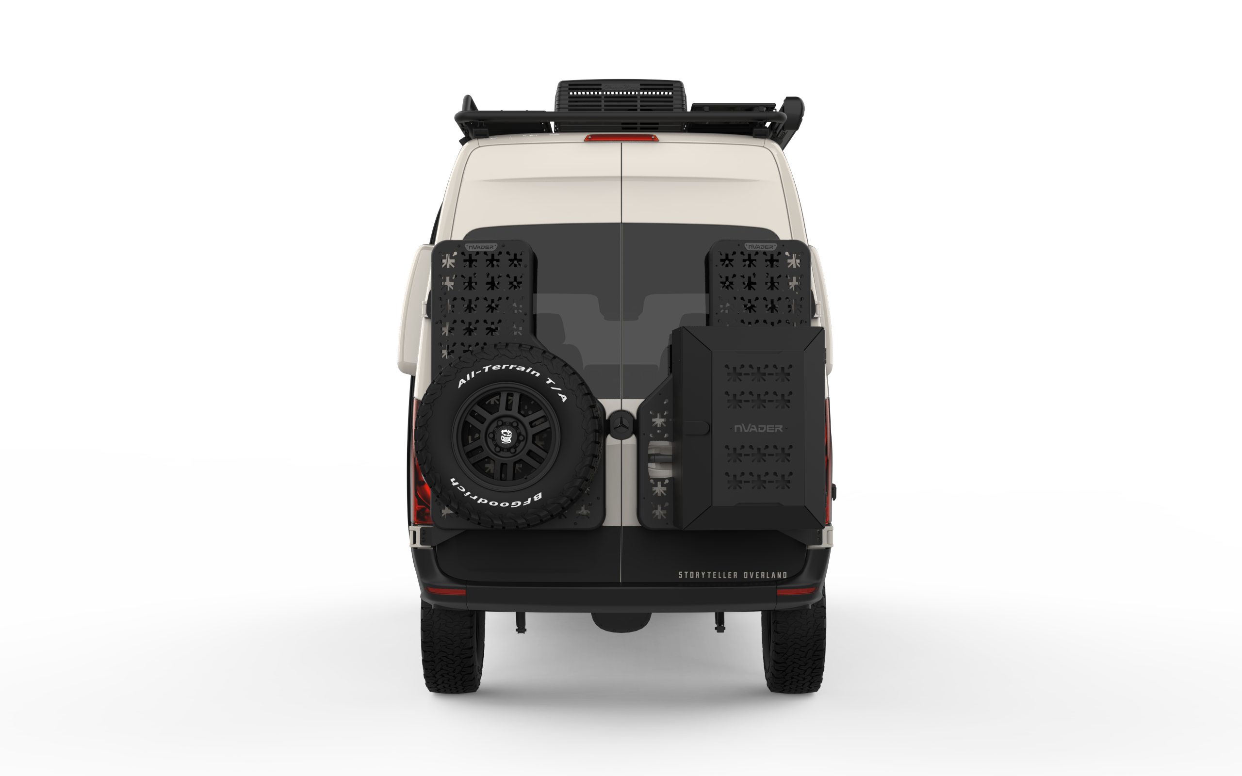 Sprinter 144 & 170 nVader™ Gen. 2 Rear Rack - Flarespace Adventure Van Conversion Parts