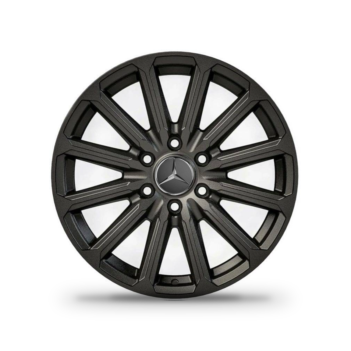Stealth Wheel Matte Black 18" ↗️ - Flarespace Adventure Van Conversion Parts