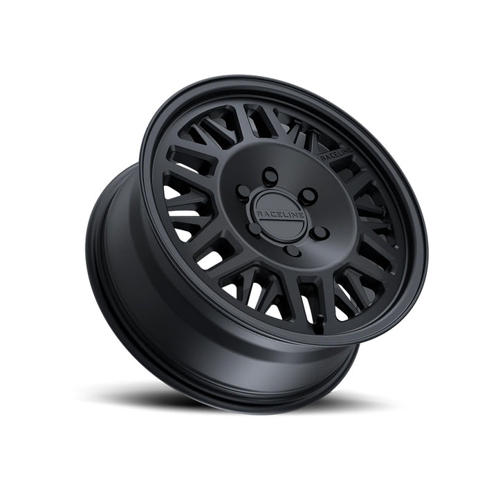 Raceline Ryno Wheel and Tire Package Black 17" - (5 pack) - Flarespace Adventure Van Conversion Parts