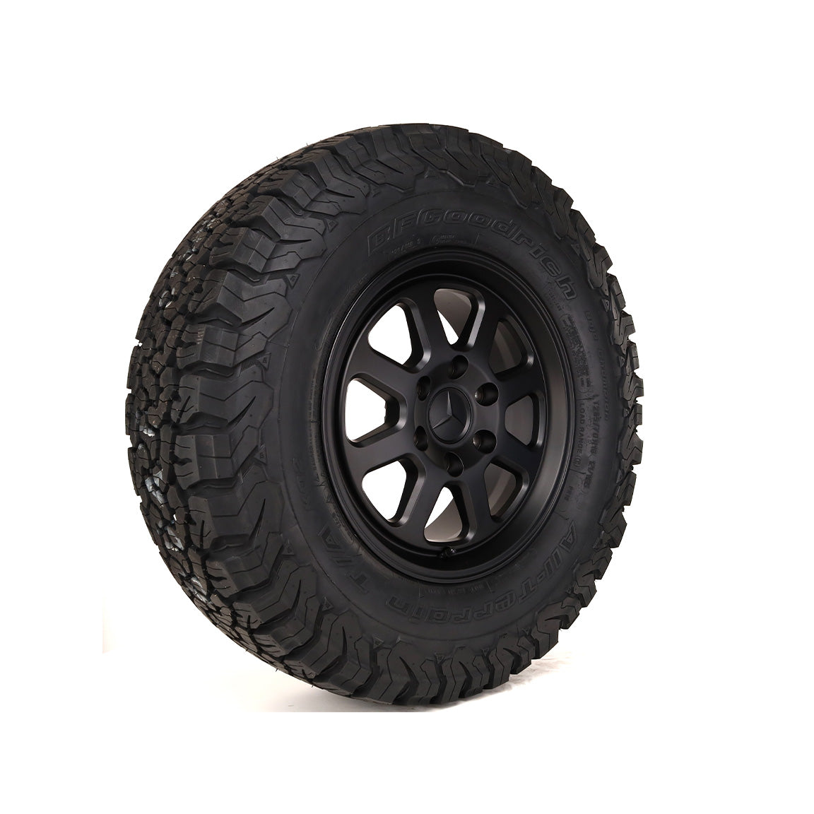 Stealth Wheel and Tire - Black 16" (5 Pack) - Flarespace Adventure Van Conversion Parts