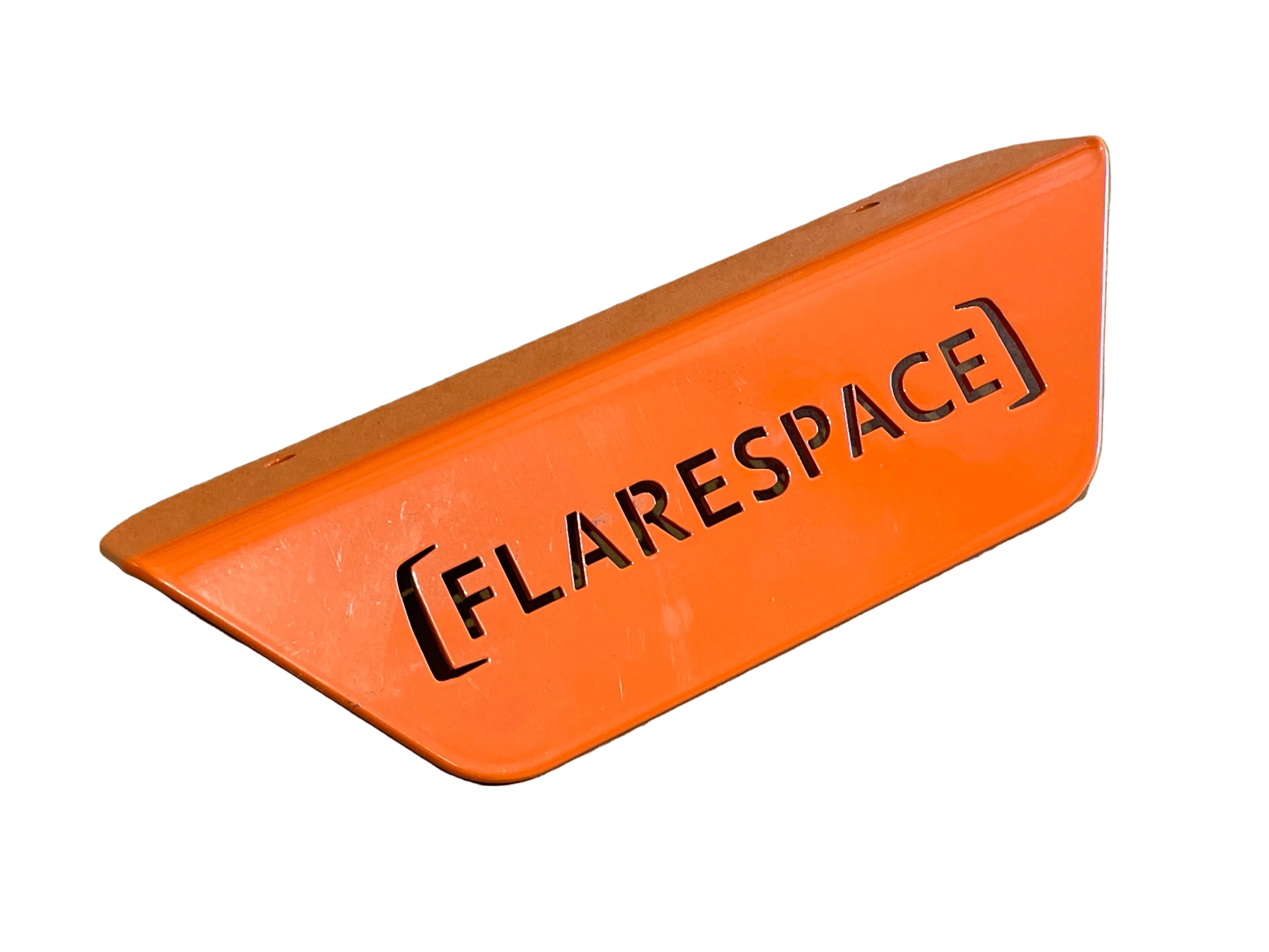 Orange Tenzing Towhook Cover with 'FLARESPACE' branding on a white background