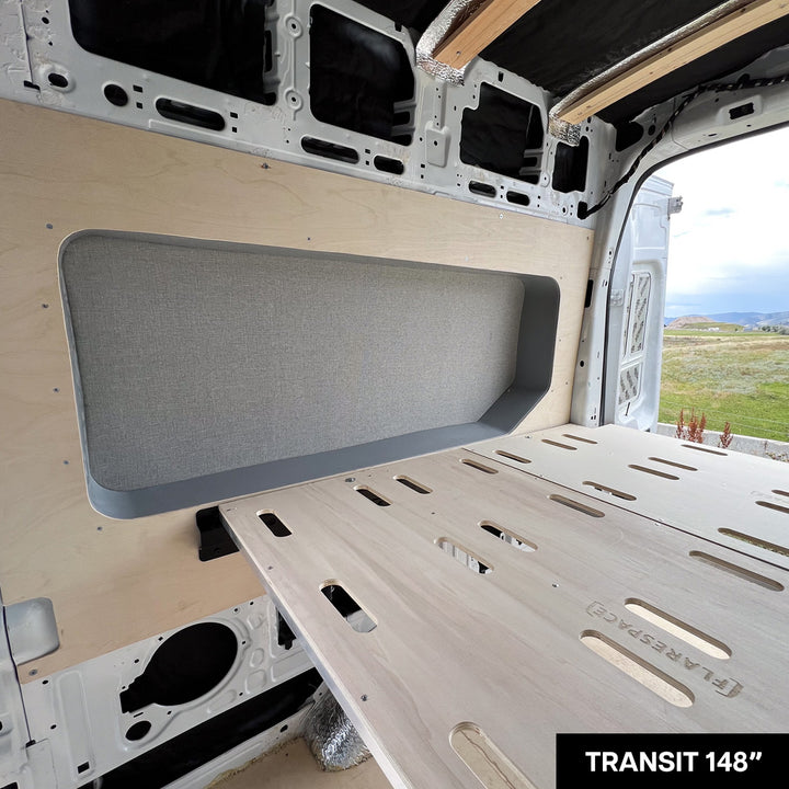 Flarespace Wood Bed System - Flarespace Adventure Van Conversion Parts