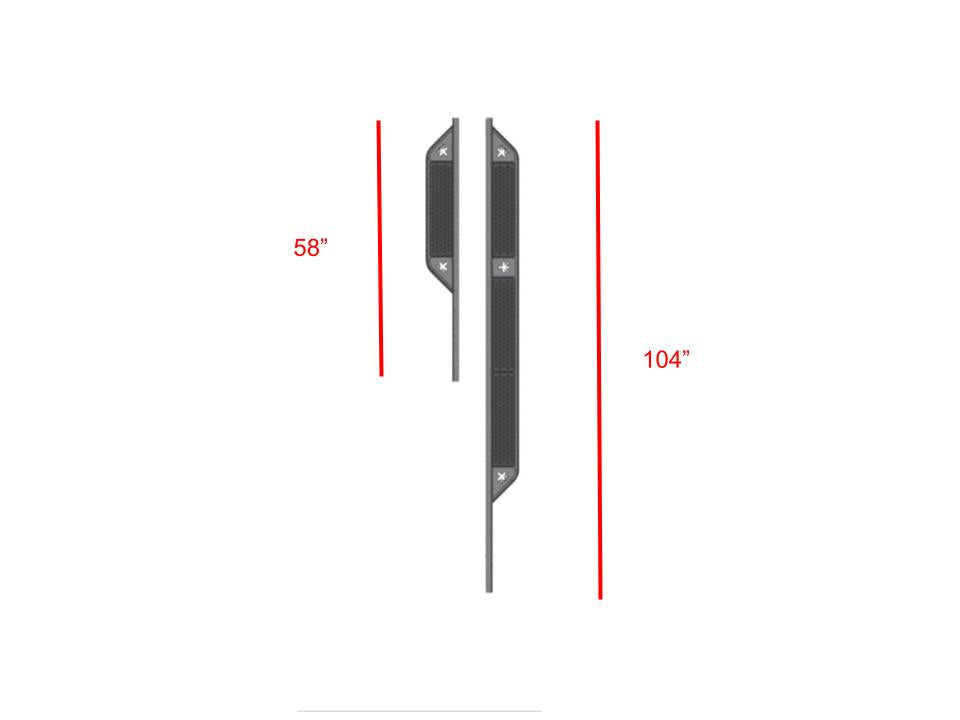 nVader™ Sprinter 144 Running Boards
