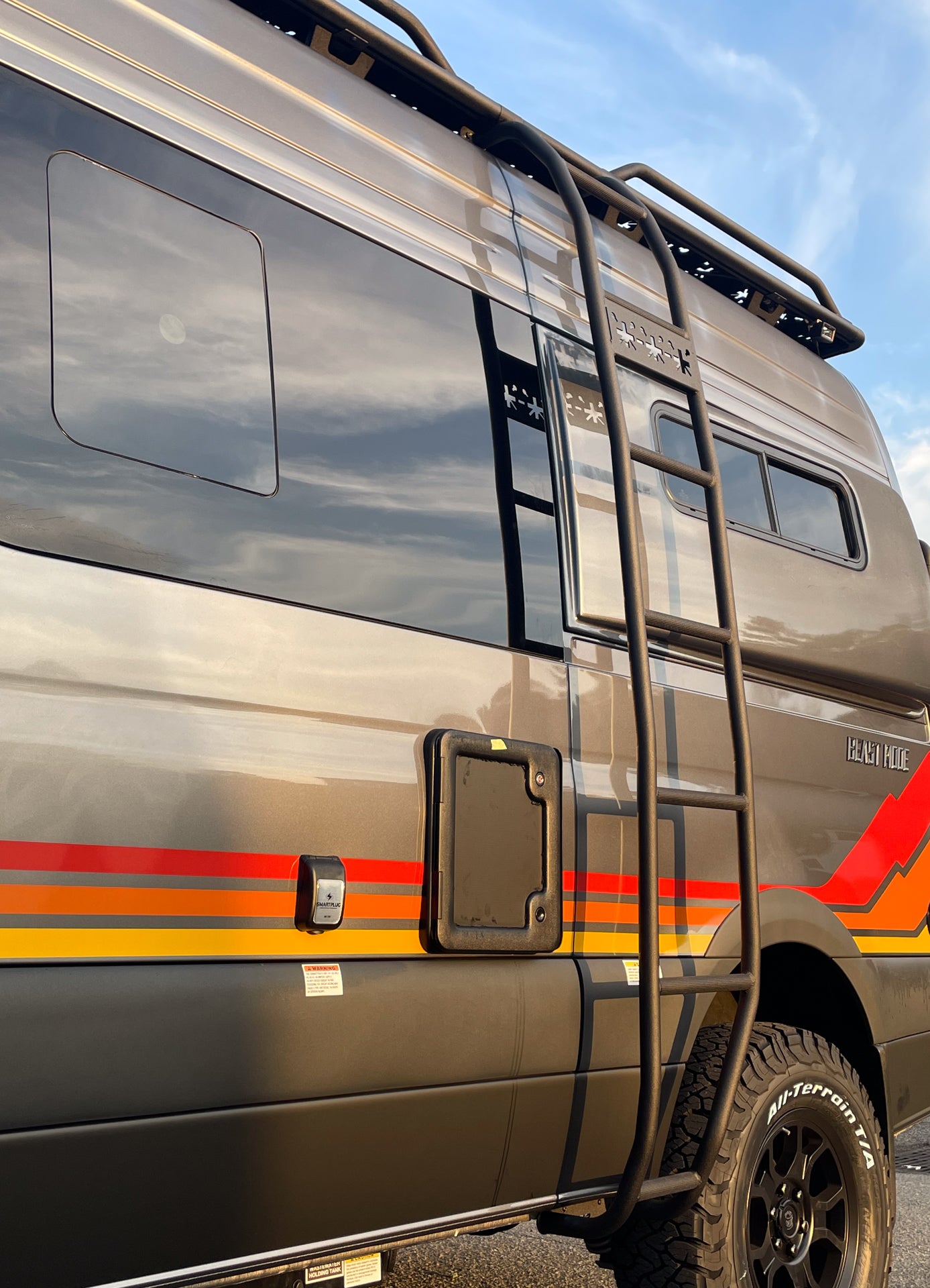 nVader Sprinter Ladder - Flarespace Adventure Van Conversion Parts