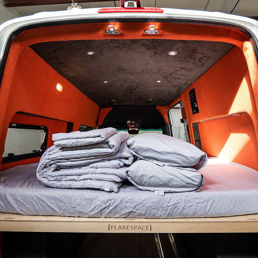 Sheets and Bedding for Sprinter 144" - Flarespace