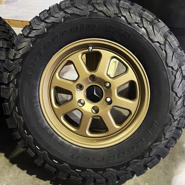 NEW Classic Tire and Wheel Package Bronze 16" - Flarespace Adventure Van Conversion Parts