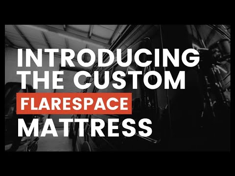 Introducing the custom Flarespace mattress.