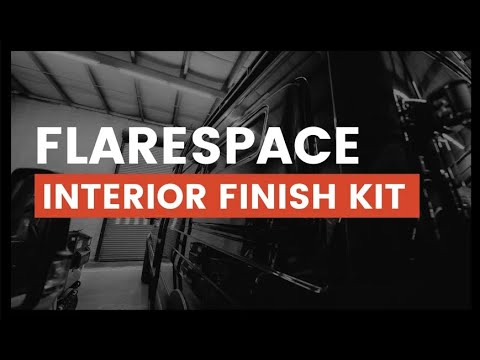DIY interior finish kit for Flarespace flares.